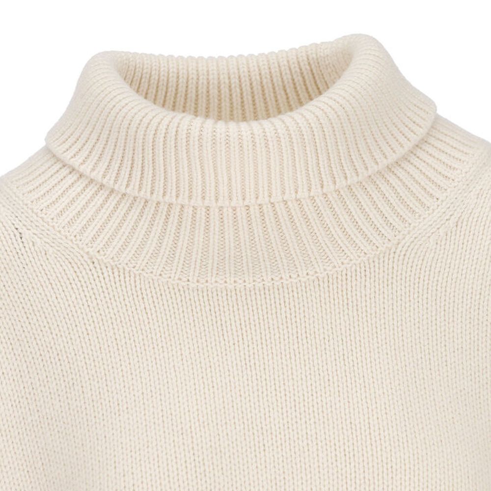 Chloé White Cashmere Women's Turtleneck
