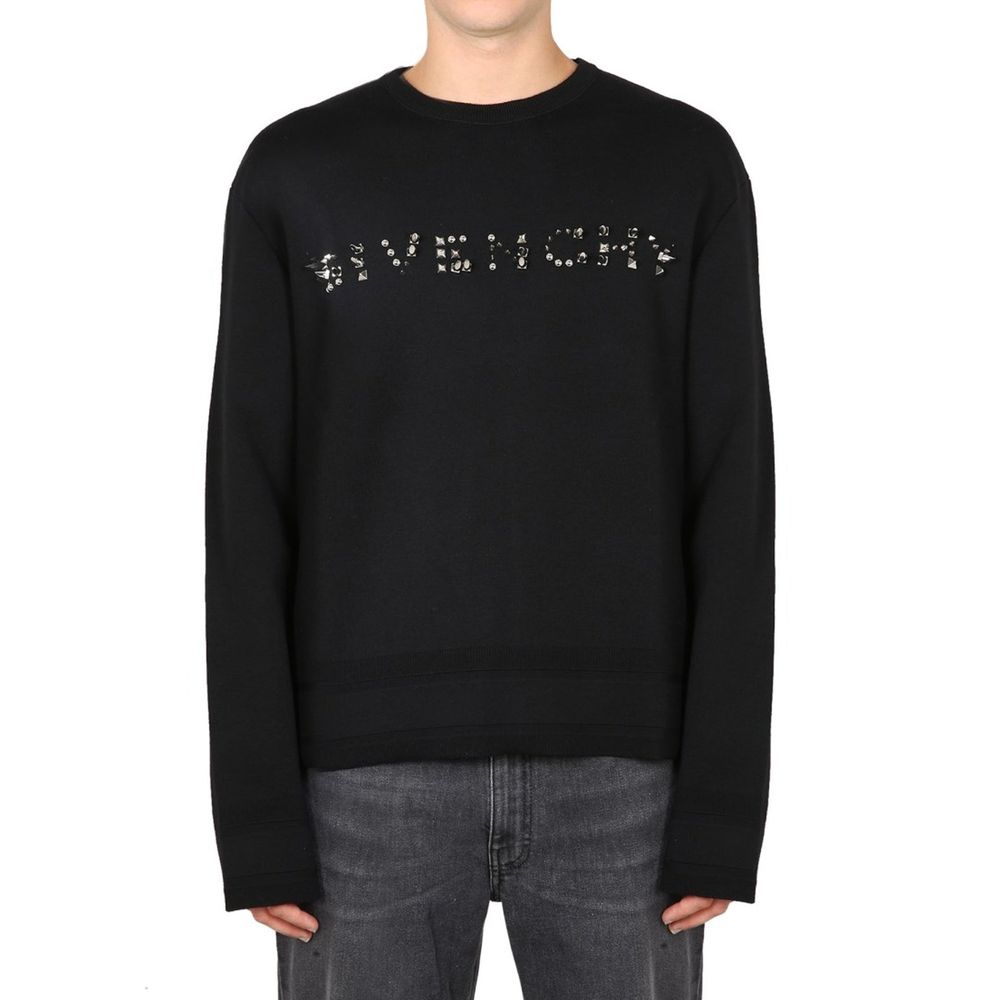 Givenchy Black Cotton Men's Sweatshirt