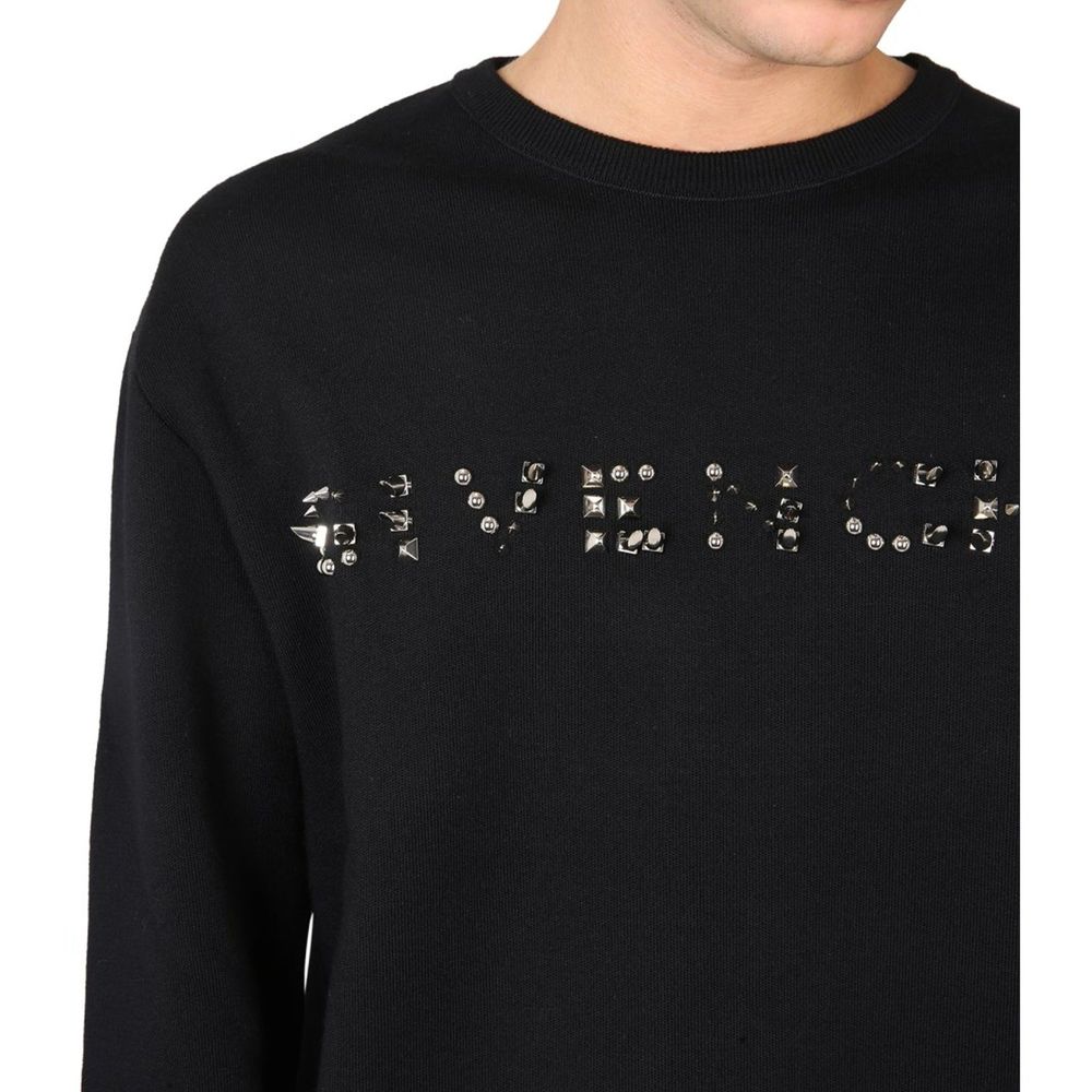 Givenchy Black Cotton Men's Sweatshirt