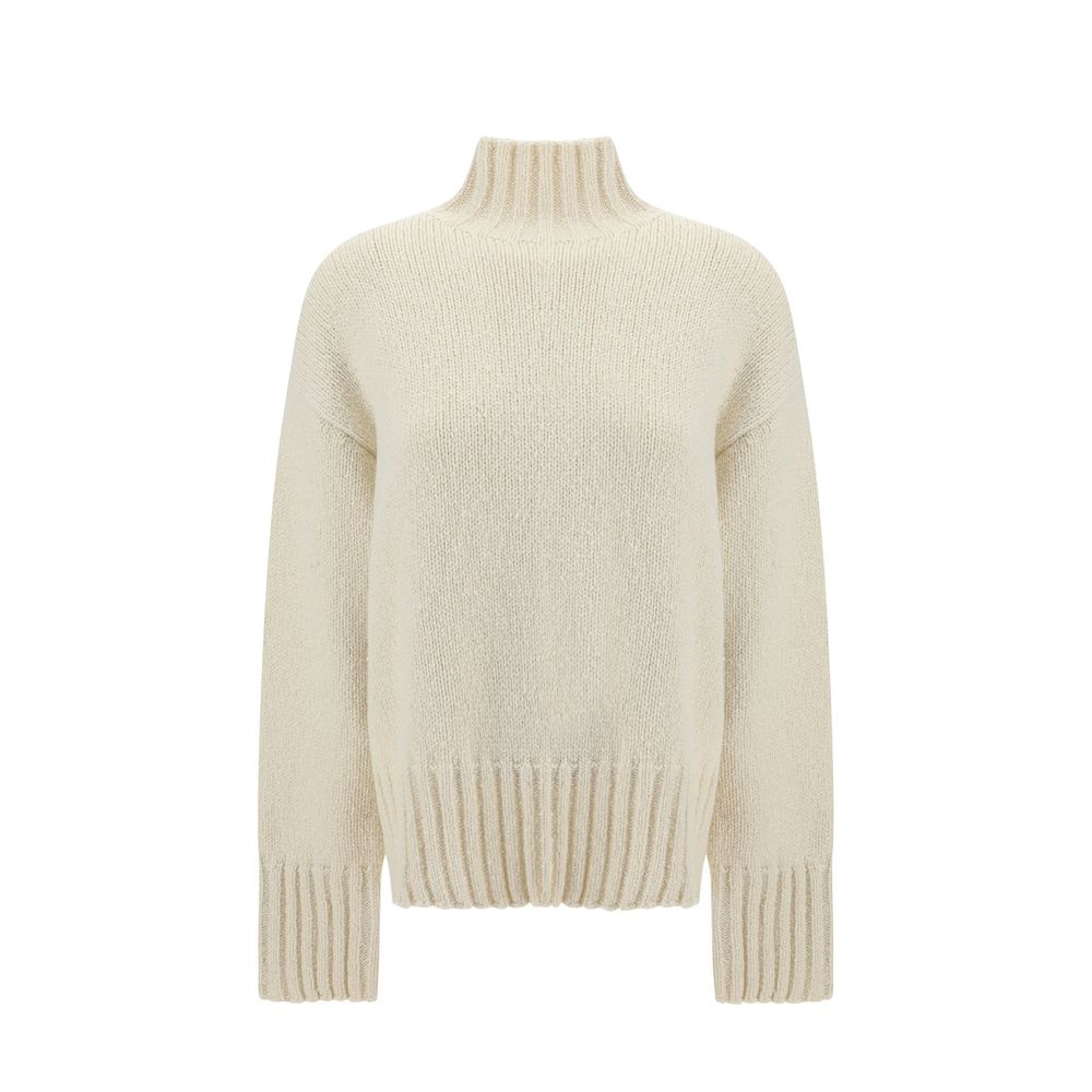 Jil Sander White Silk Women's Sweatshirt
