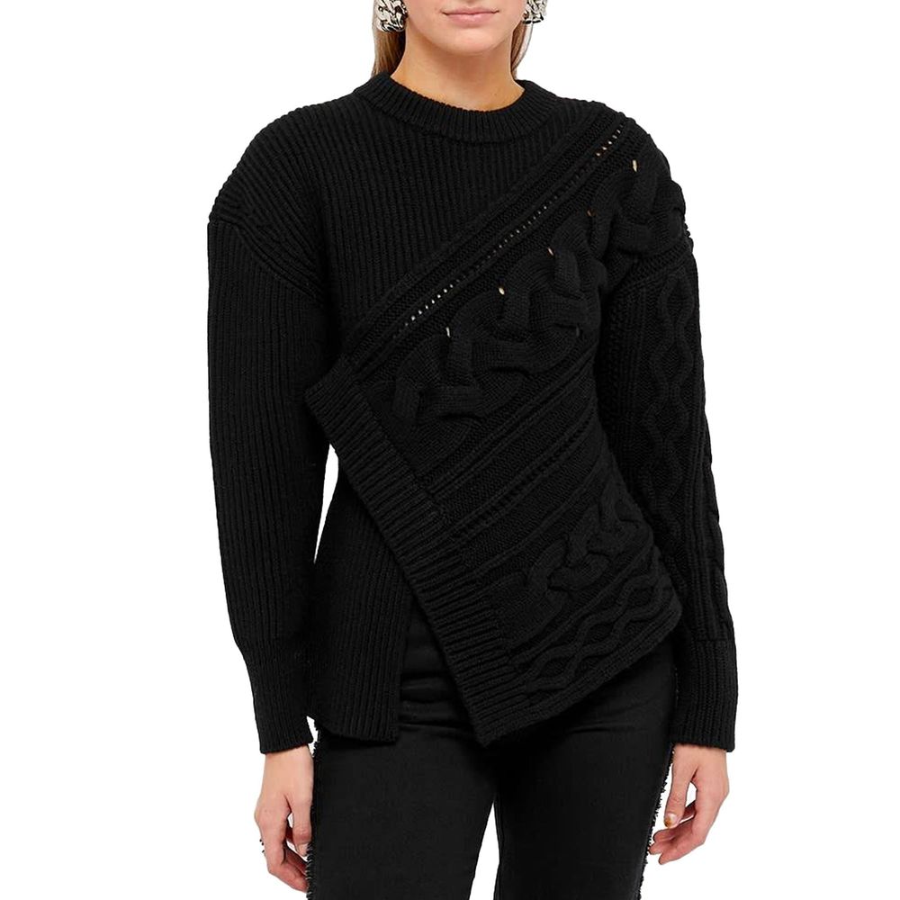 Alexander McQueen Black Wool Women's Sweatshirt