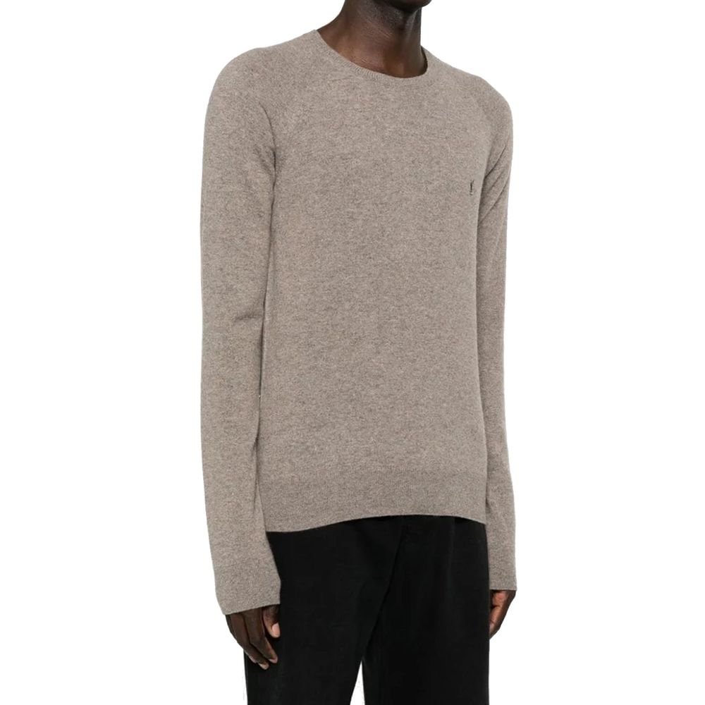 Saint Laurent Brown Cashmere Men's Sweater