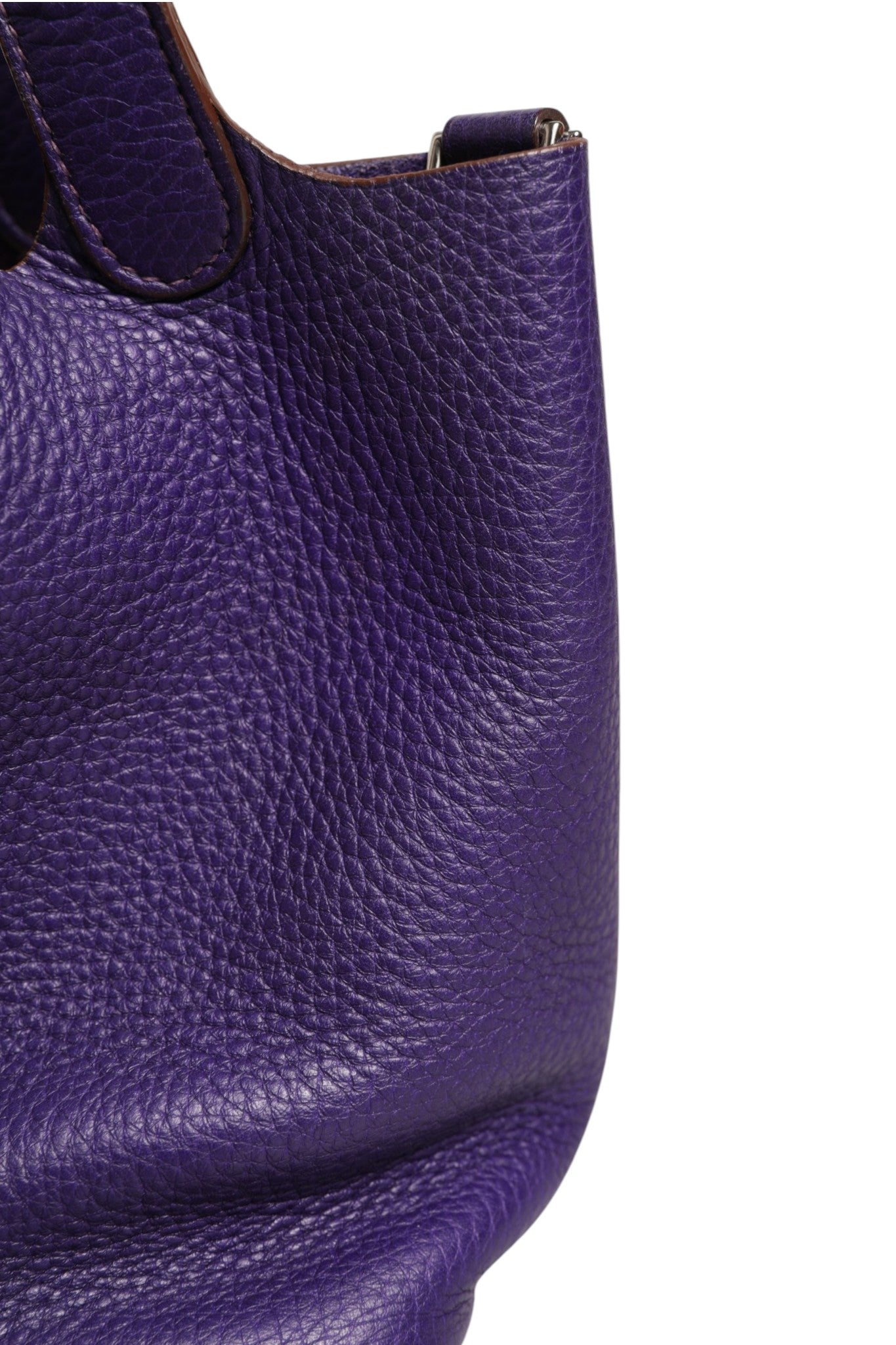 Hermès Picotin Lock PM Clemence Leather Women's Bag (Pre-Owned)