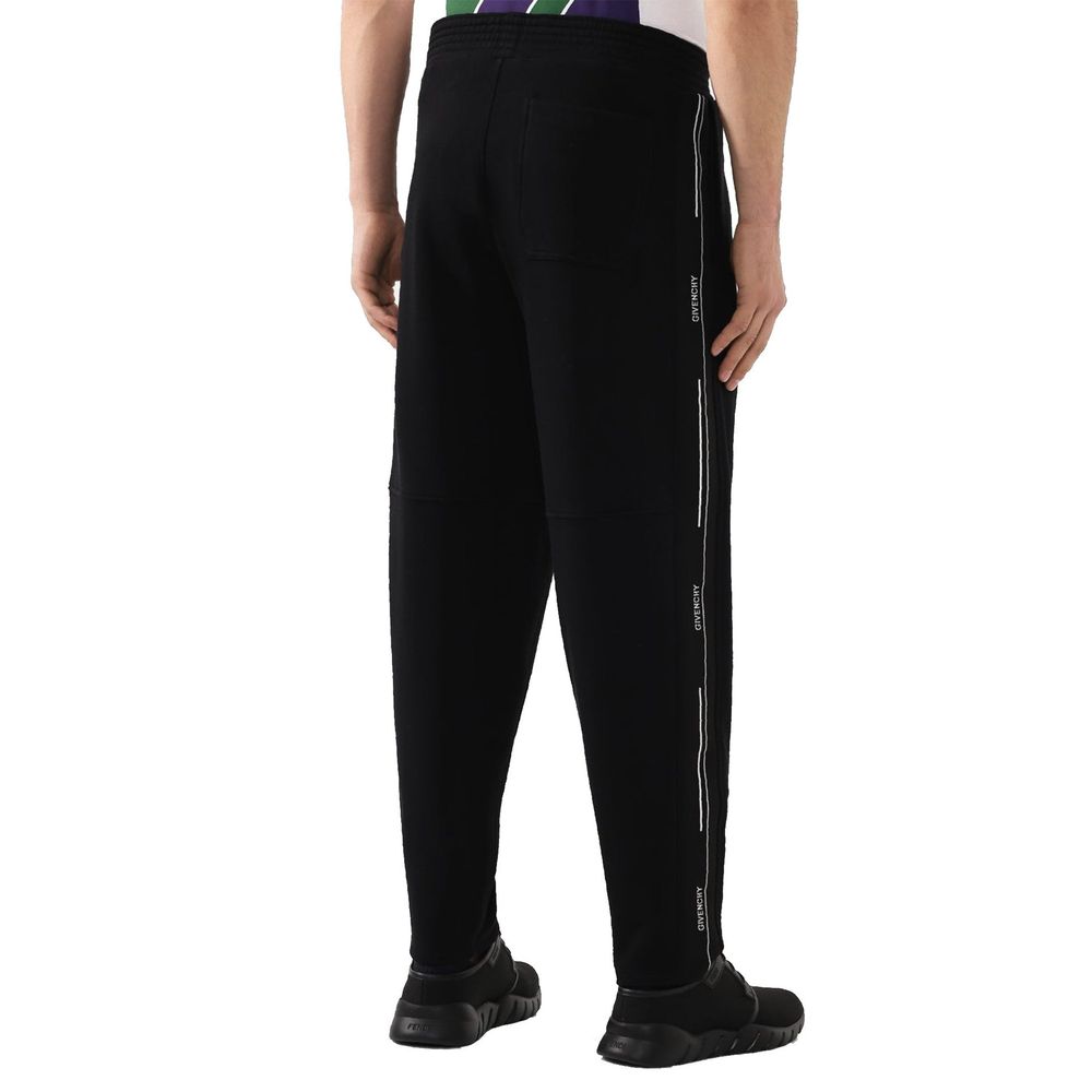 Givenchy Black Cotton Joggers (Workout Men's Pants)