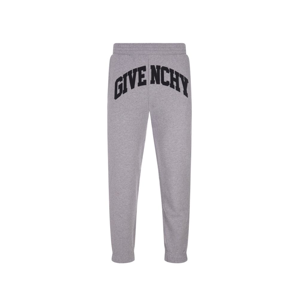 Givenchy Gray Cotton Joggers (Workout Men's Pants)