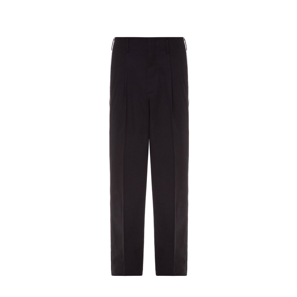 Dolce & Gabbana Black Cotton Men's Pants