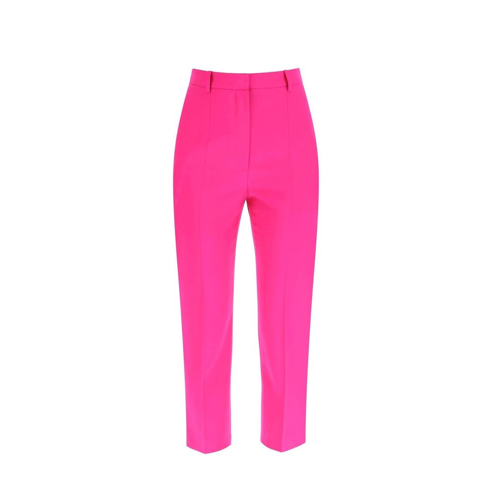 Alexander McQueen Multicolor Wool Casual Women's Pants
