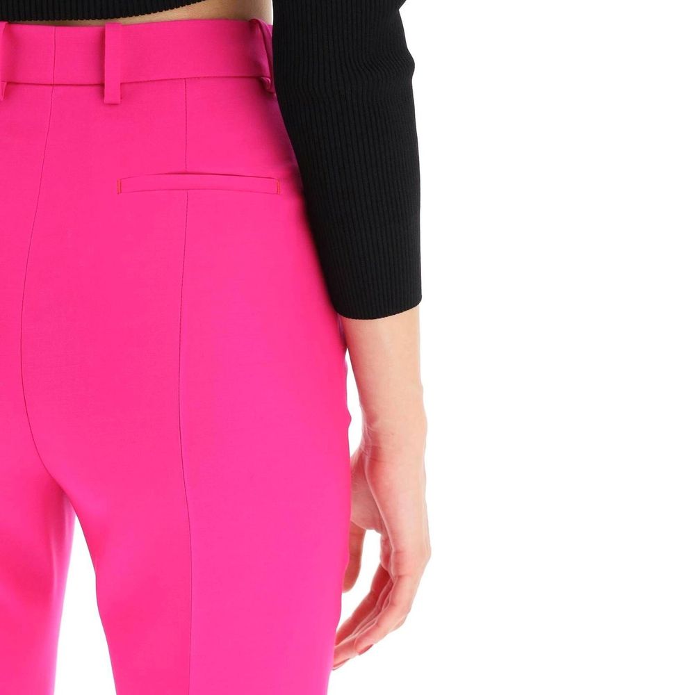 Alexander McQueen Multicolor Wool Casual Women's Pants