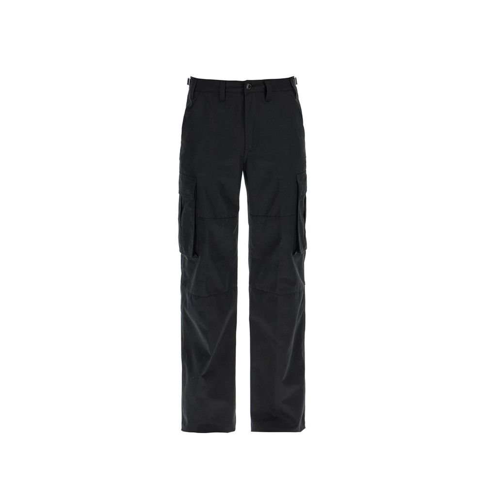 Celine Black Cotton Cargo Men's Pants