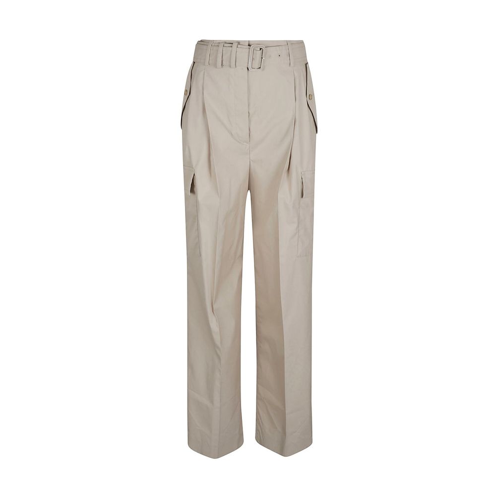 Prada Beige Cotton Cargo Women's Pants