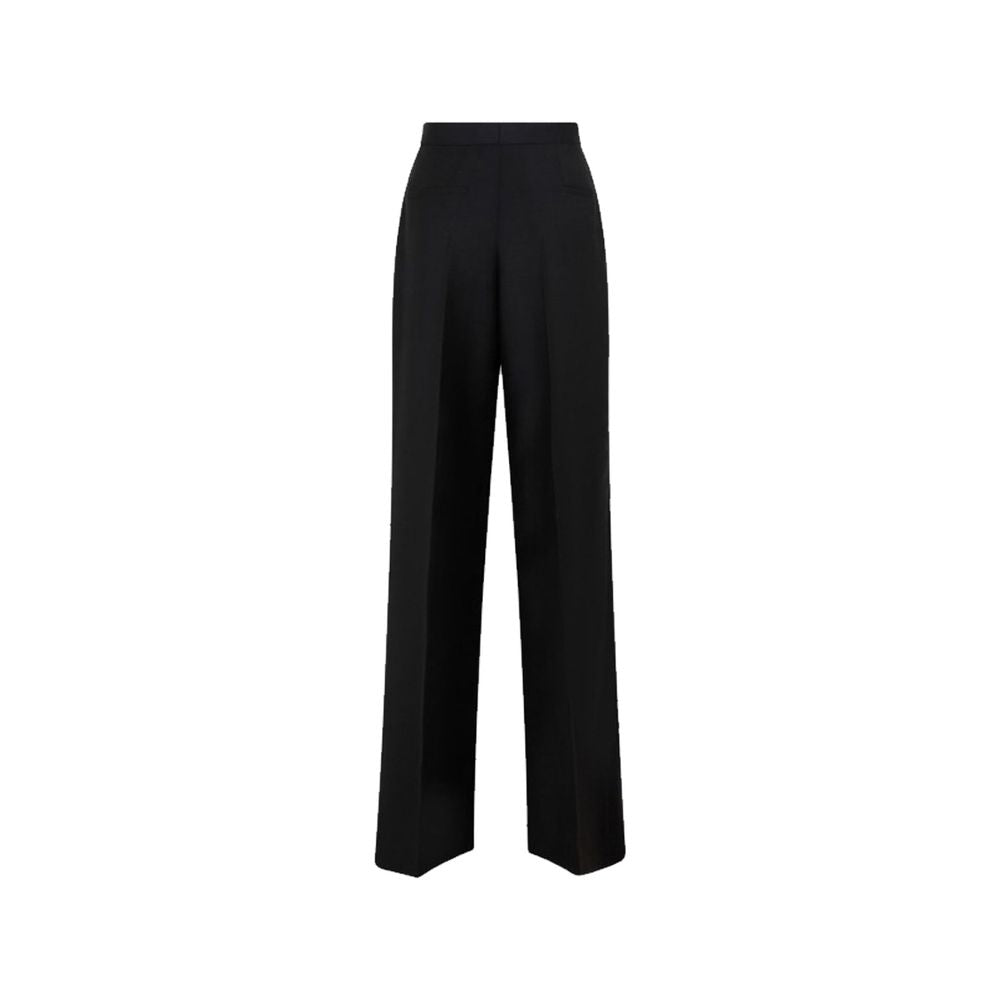 Prada Black Mohair Casual Women's Pants