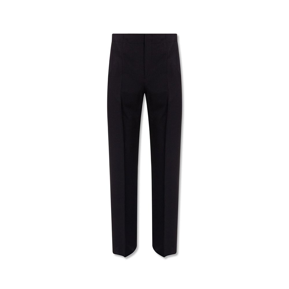 Salvatore Ferragamo Blue Cotton Casual Men's Pants