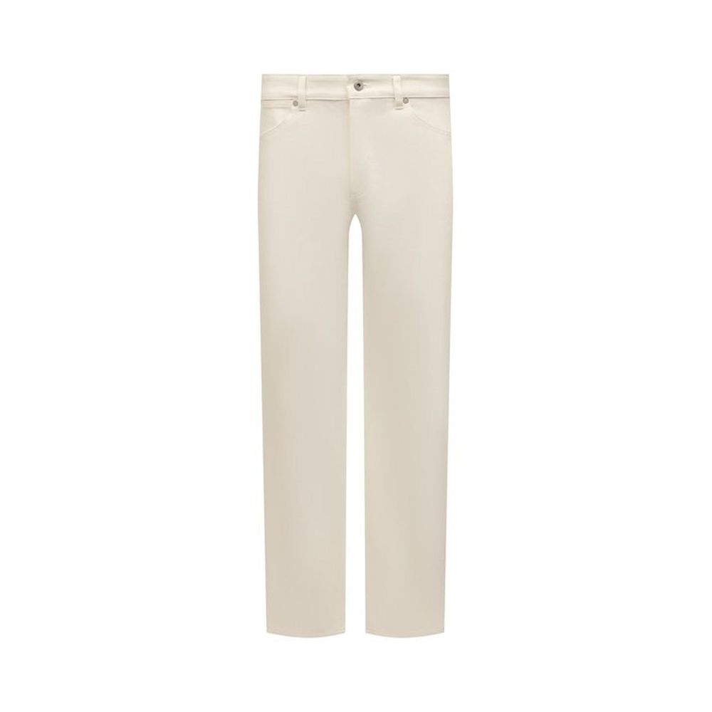 Jil Sander White Cotton Jeans Men's Denim
