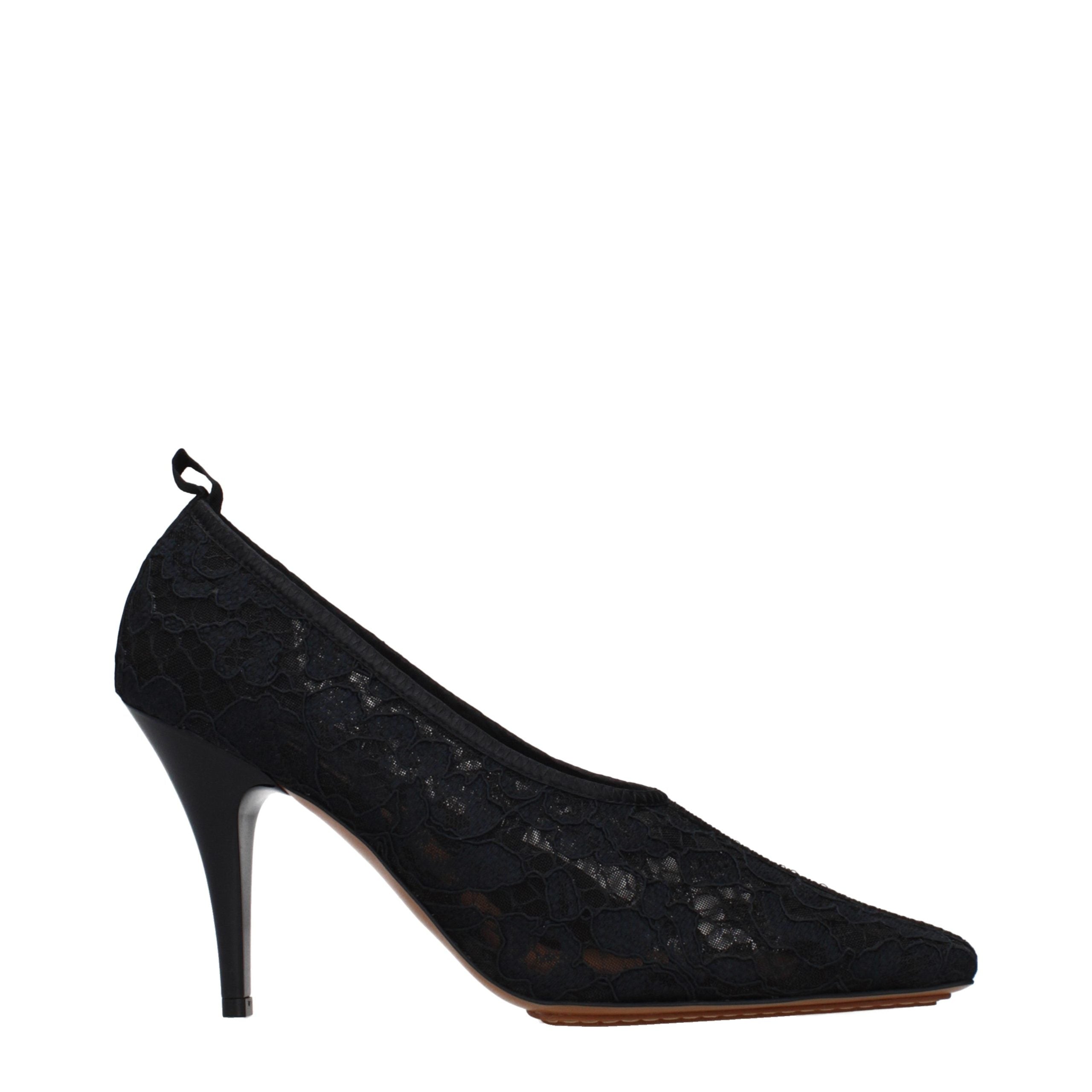 Stella McCartney Black Fabric Women's Pumps