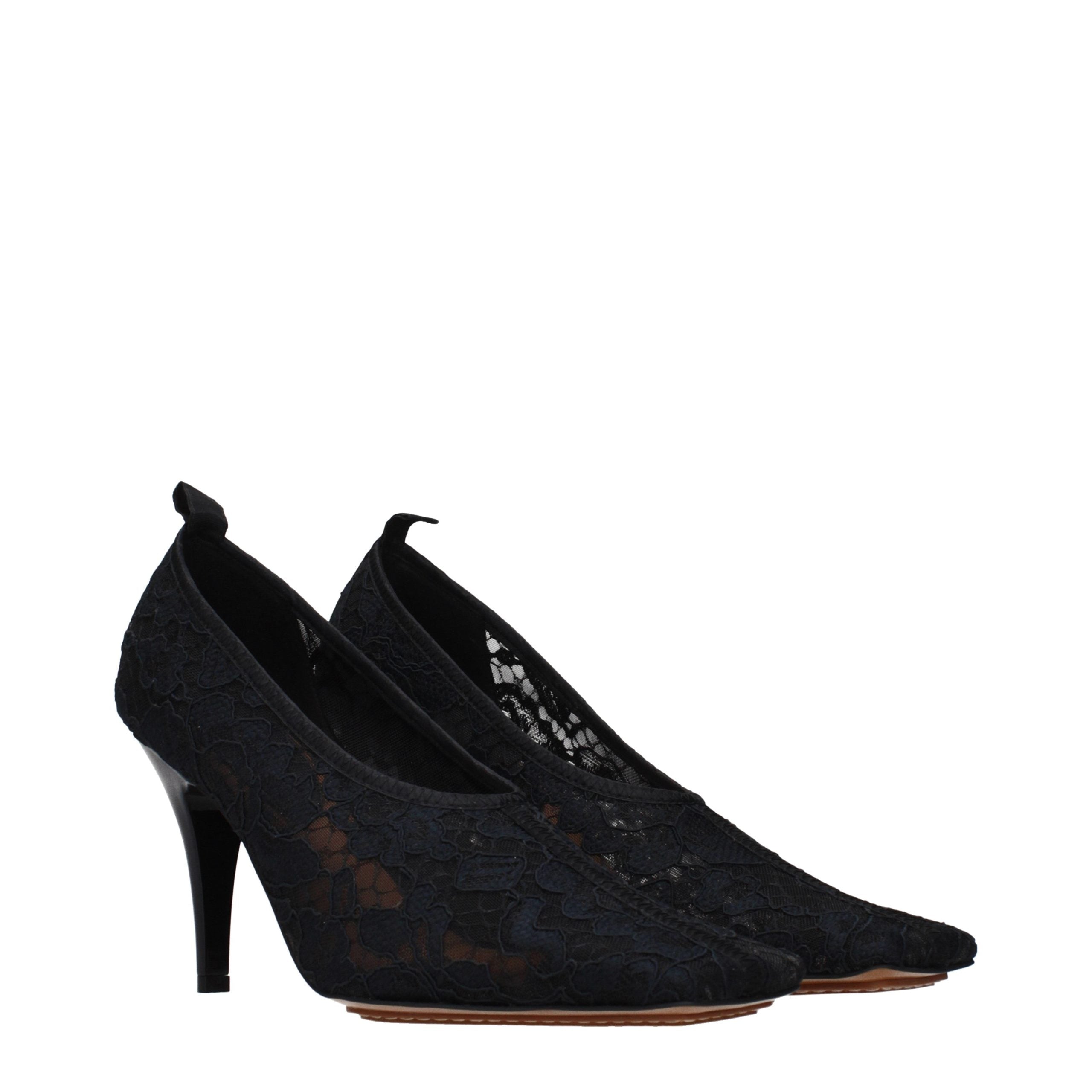 Stella McCartney Black Fabric Women's Pumps