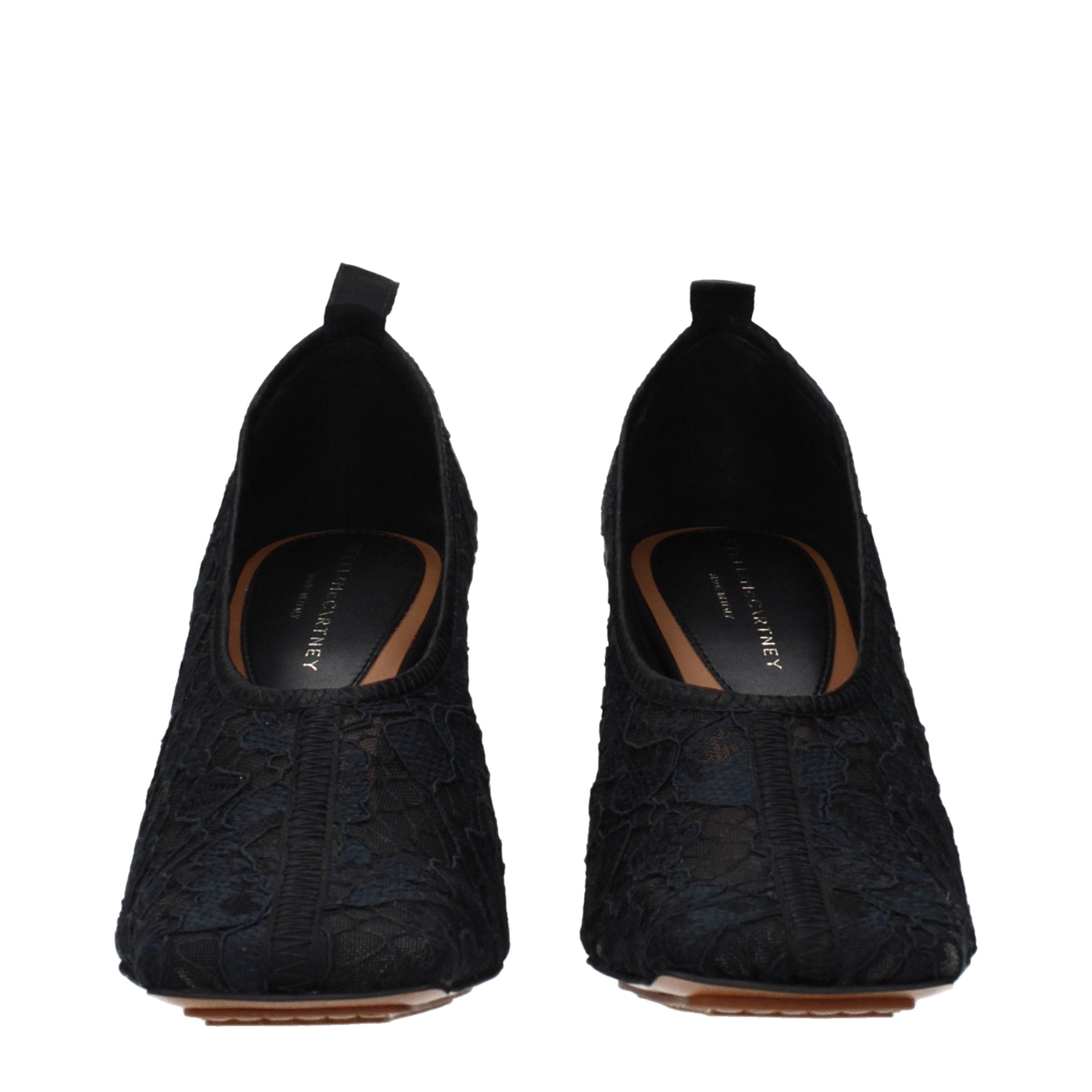 Stella McCartney Black Fabric Women's Pumps