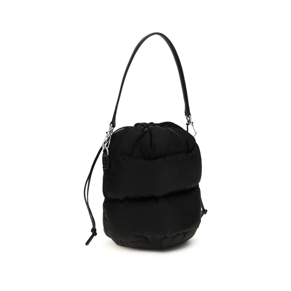 Moncler Black Polyamide Backet Women's Bag