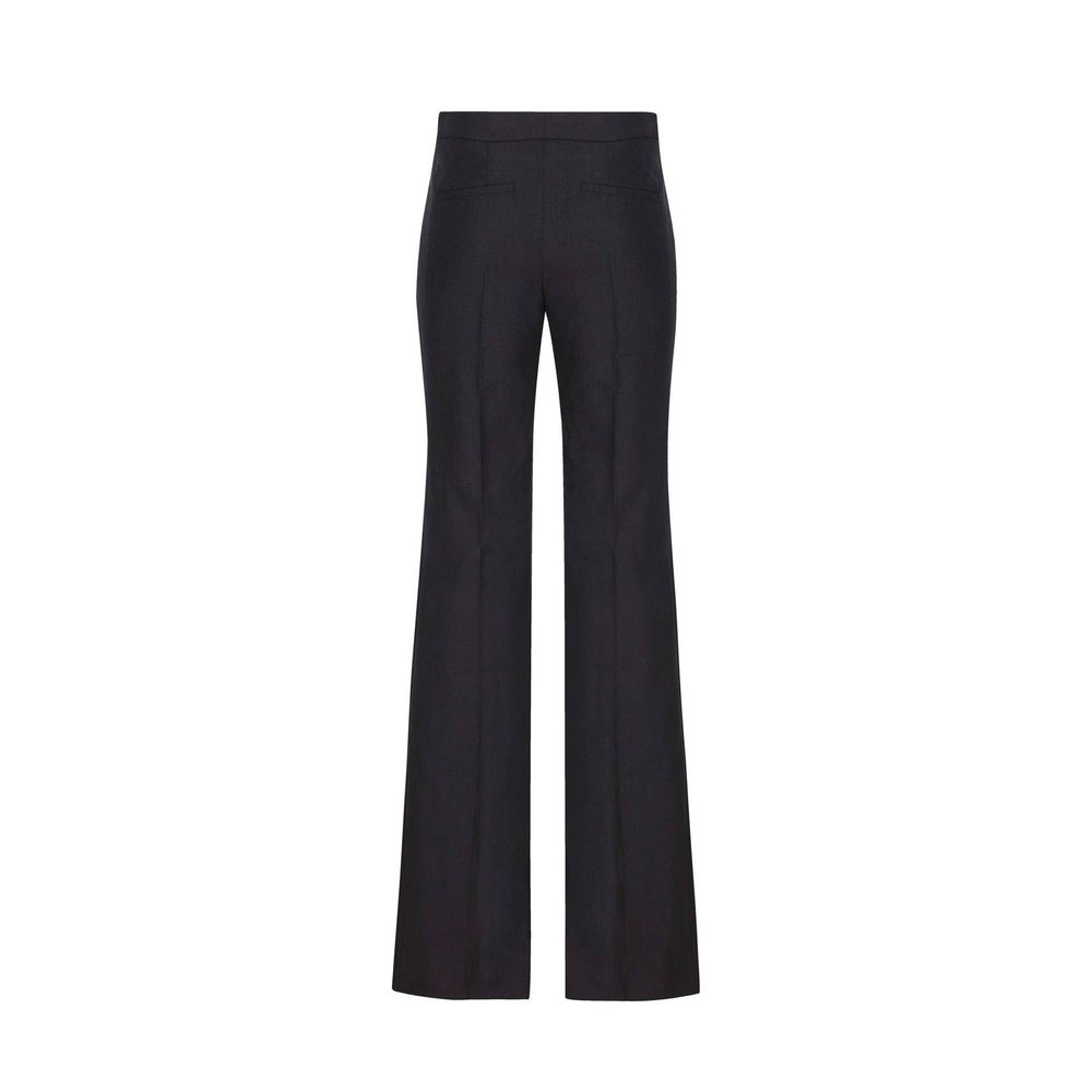 Chloé Gray Wool Dress Women's Pants