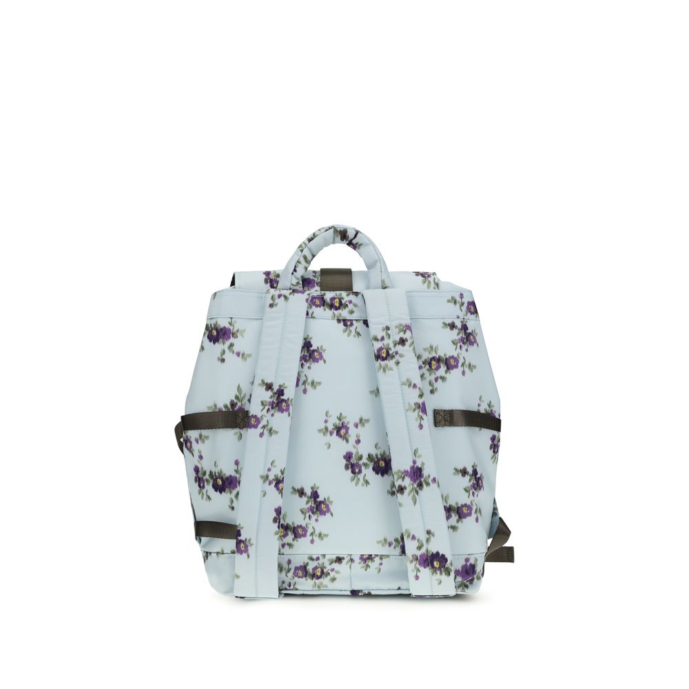 Ganni Blue Polyester Women's Backpack