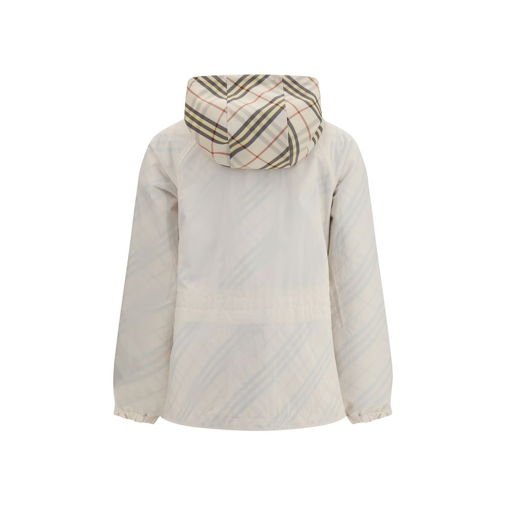Burberry Beige Polyester Shell Women's Jacket