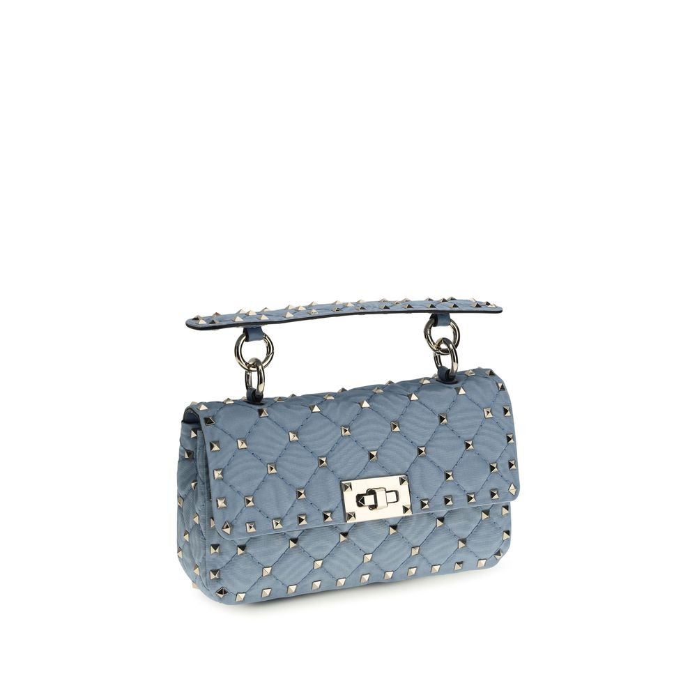 Valentino Garavani Blue Viscose Shoulder Women's Bag
