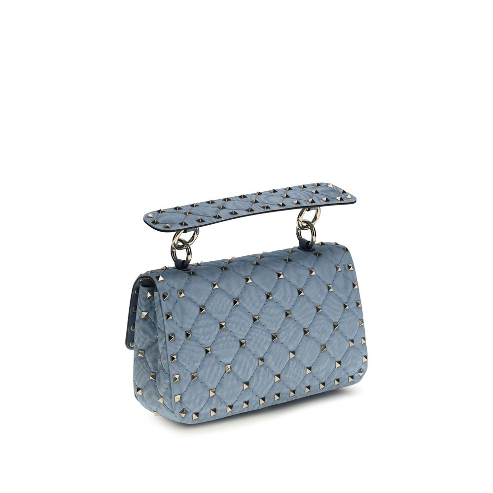Valentino Garavani Blue Viscose Shoulder Women's Bag