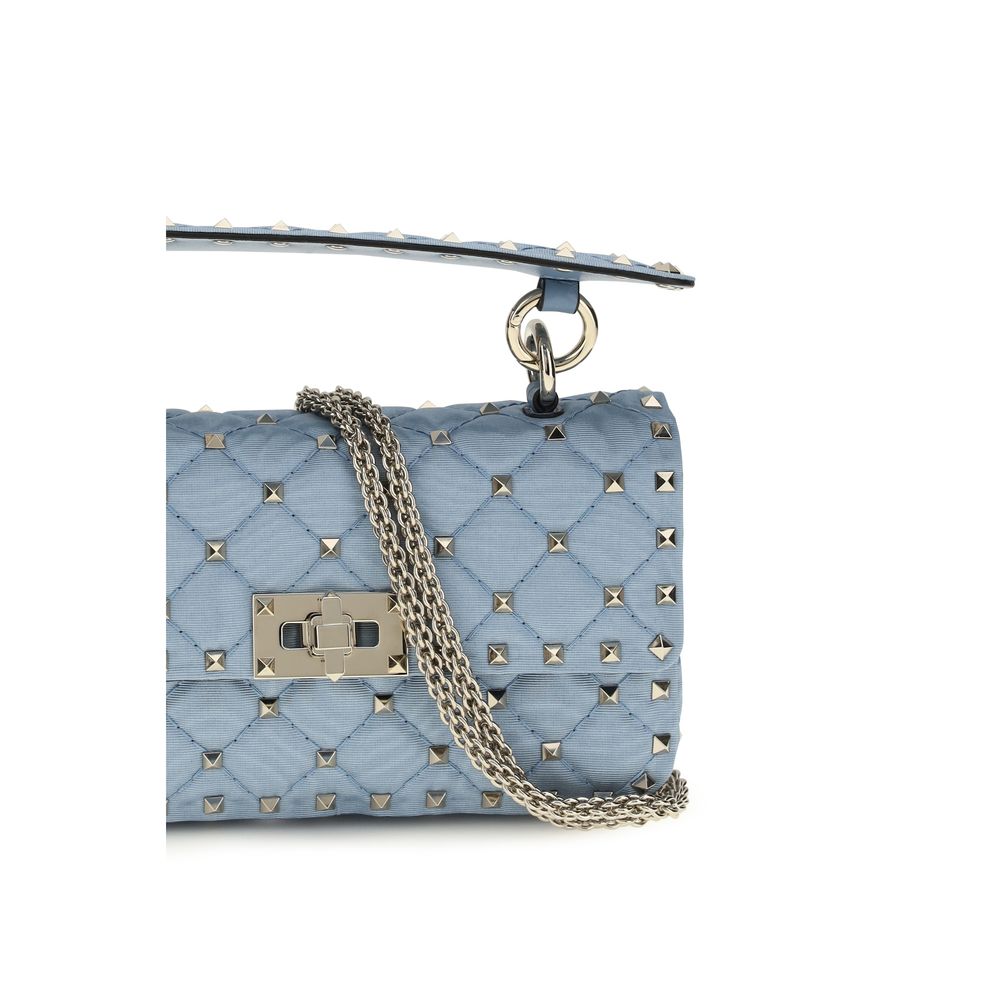 Valentino Garavani Blue Viscose Shoulder Women's Bag