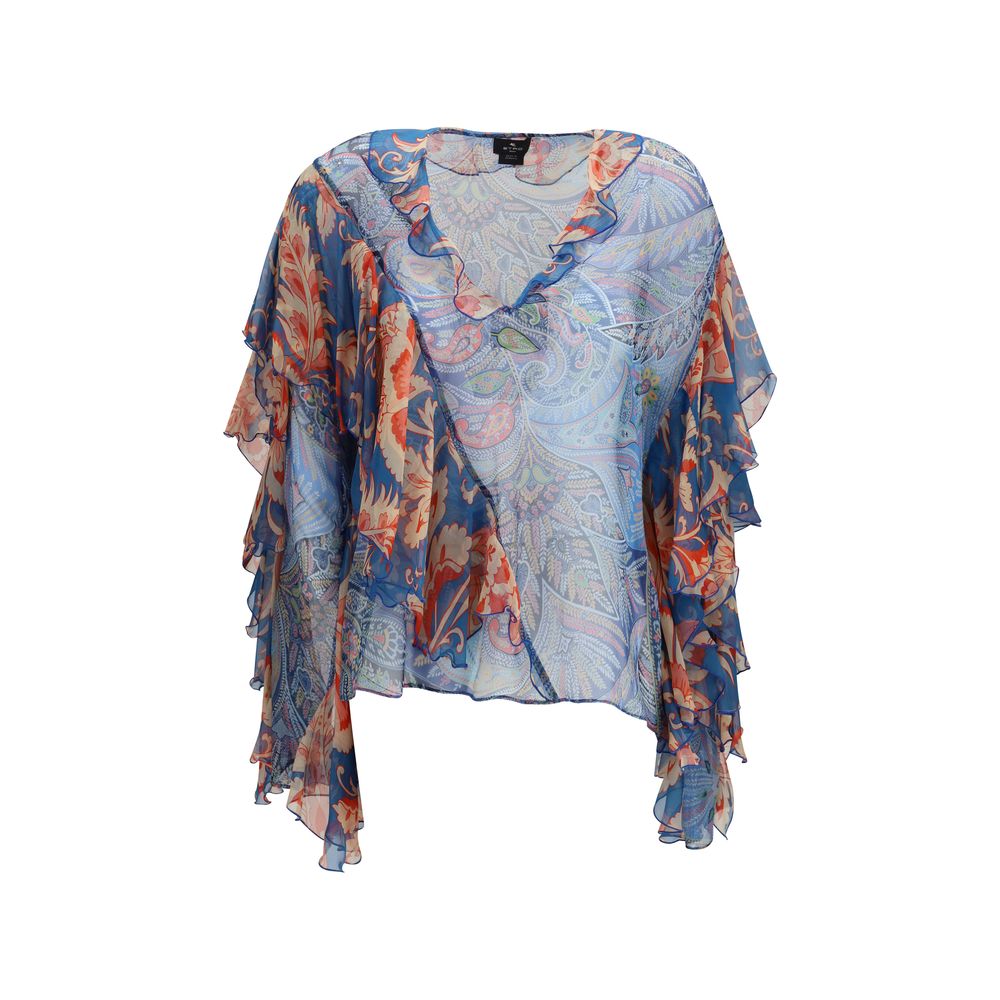 Etro Multicolor Silk Women's Shirt