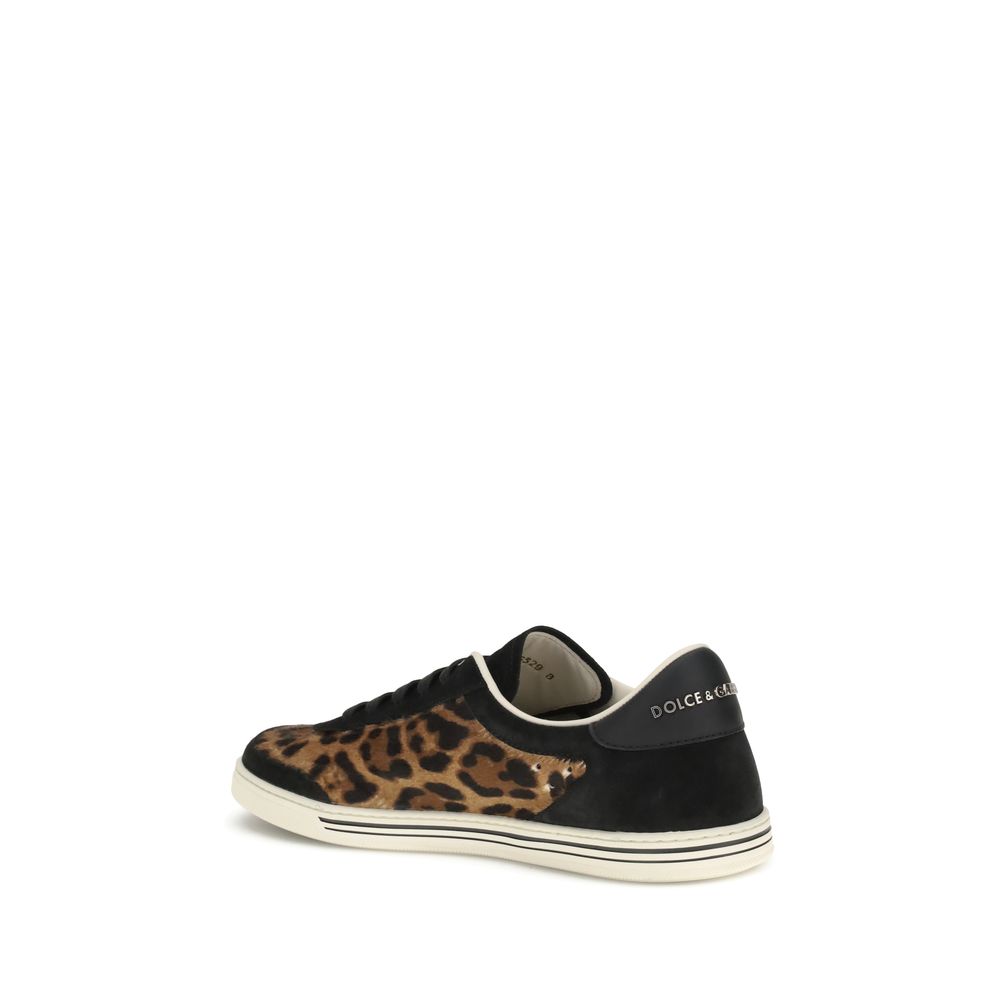 Dolce & Gabbana Multicolor Lamb Ovis Aries Aries Men's Sneakers