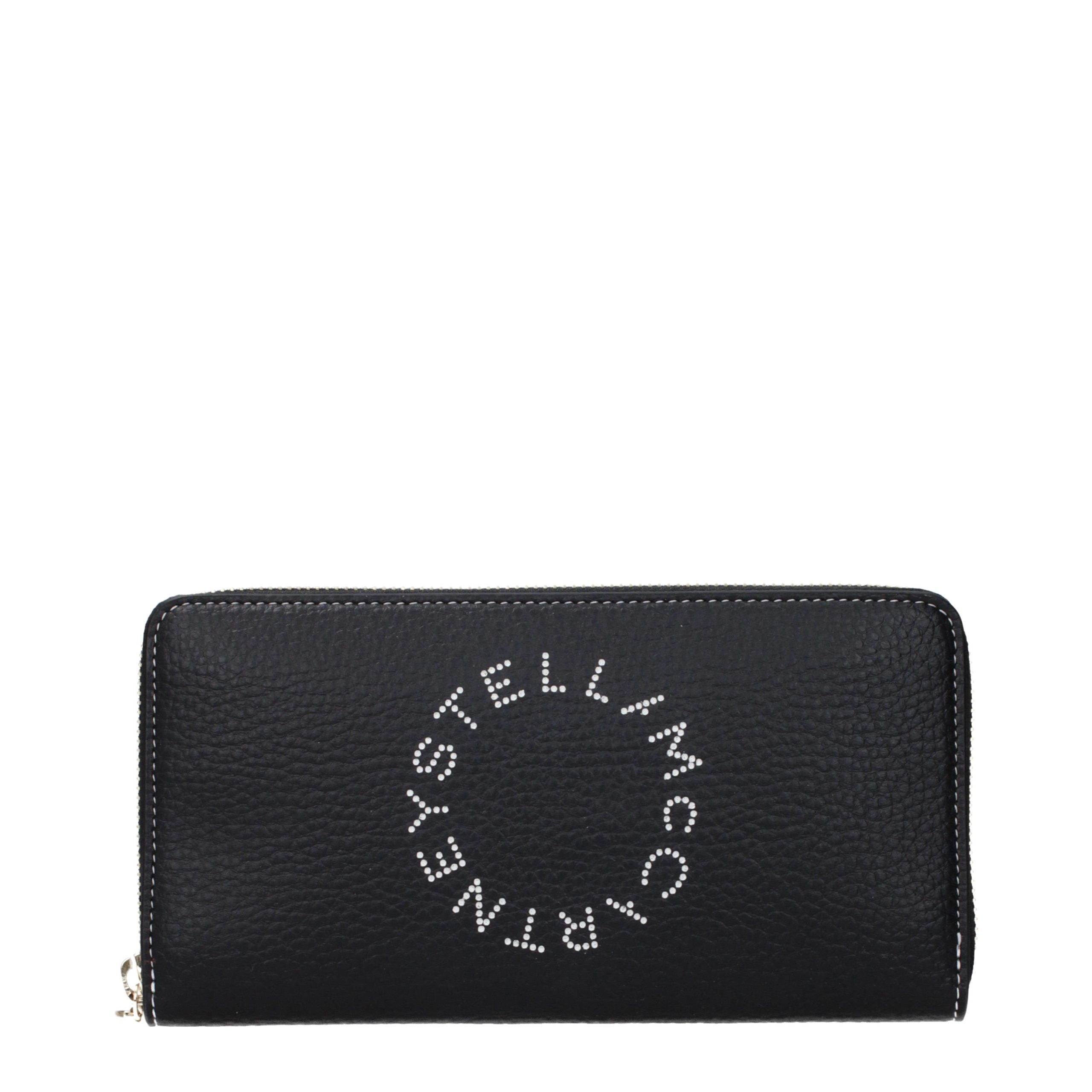 Stella McCartney Black Leather Women's Wallet