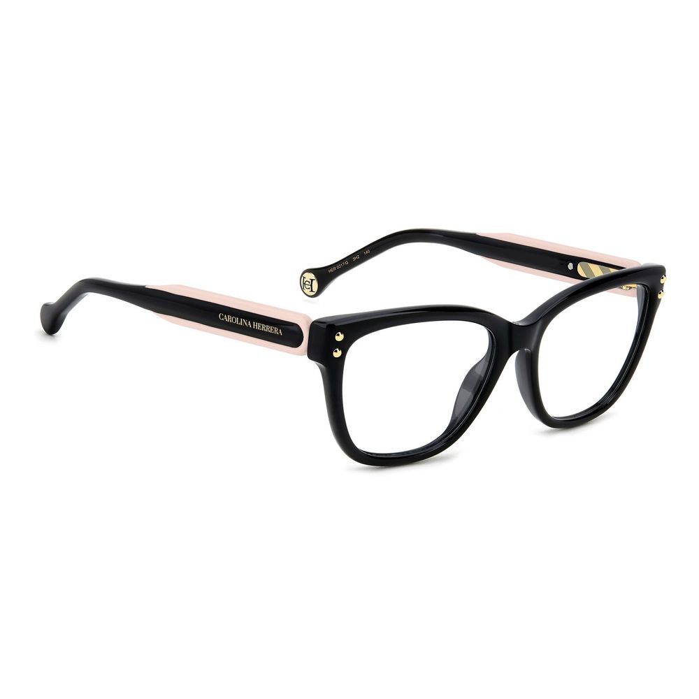 Carolina Herrera Black Plastic Glasses Women's (Frames)