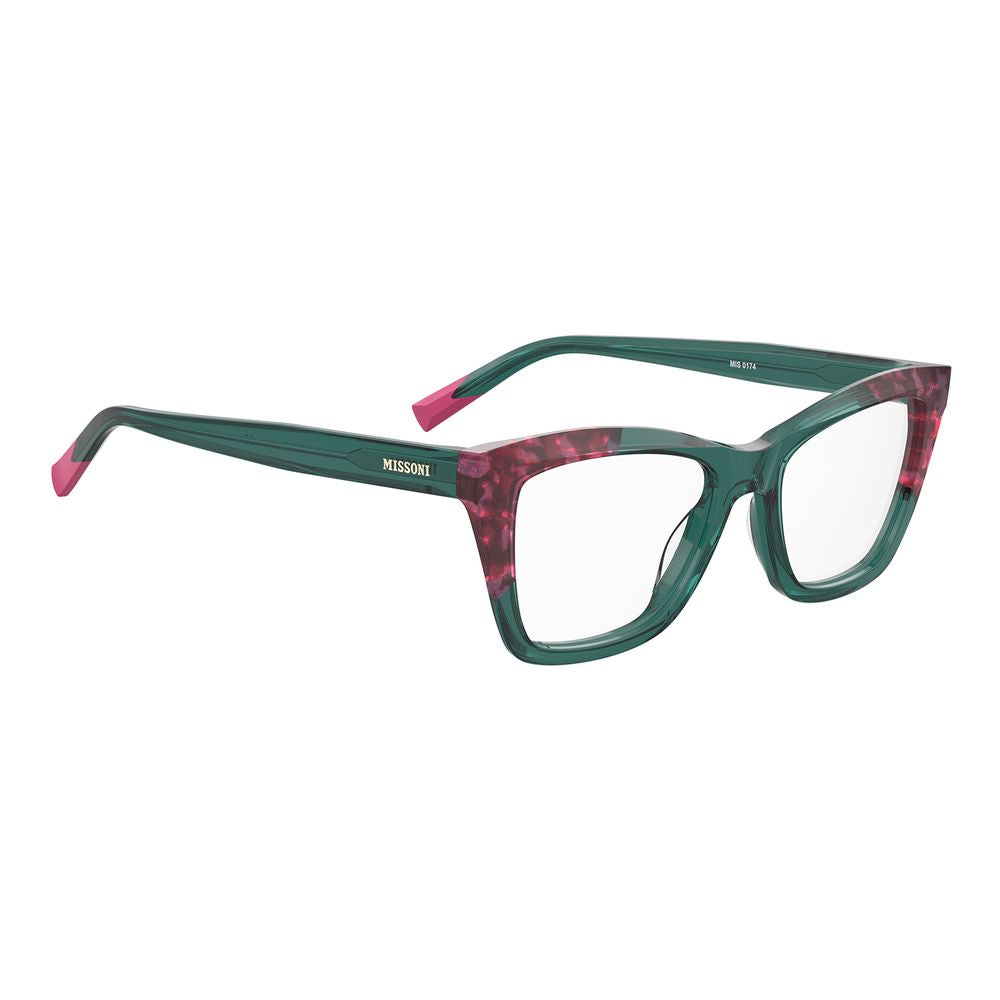 Missoni Turquoise Acetate Glasses Women's (Frames)
