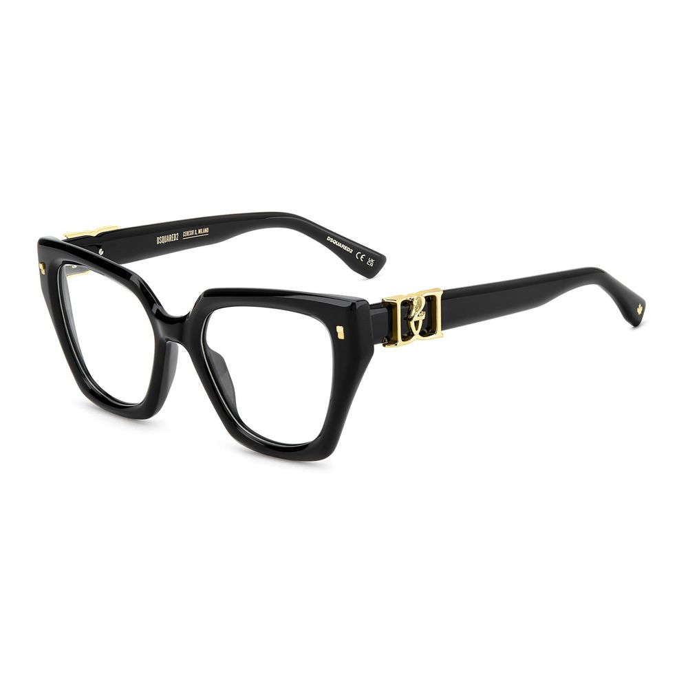 Dsquared² Black Acetate Glasses Women's (Frames)