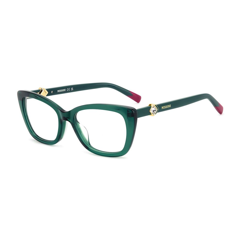 Missoni Turquoise Acetate Glasses Women's (Frames)