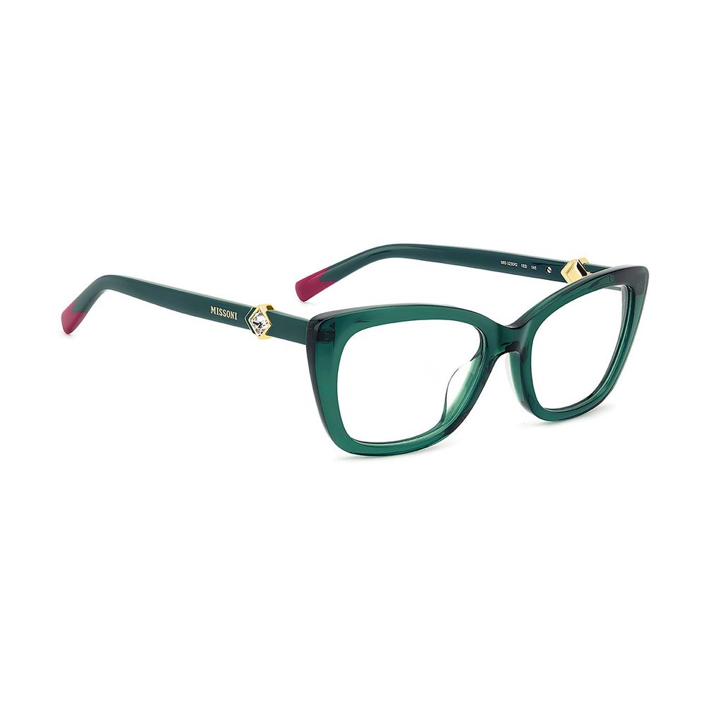 Missoni Turquoise Acetate Glasses Women's (Frames)
