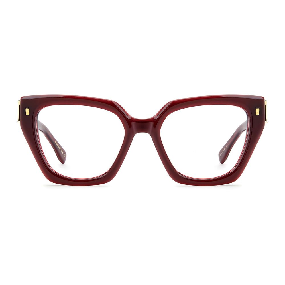 Dsquared² Burgundy Acetate Glasses Women's (Frames)