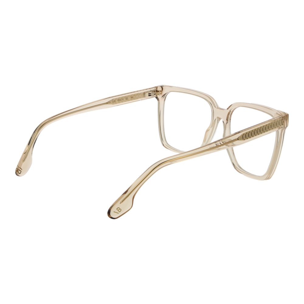 Victoria Beckham Beige Acetate Glasses Women's (Frames)