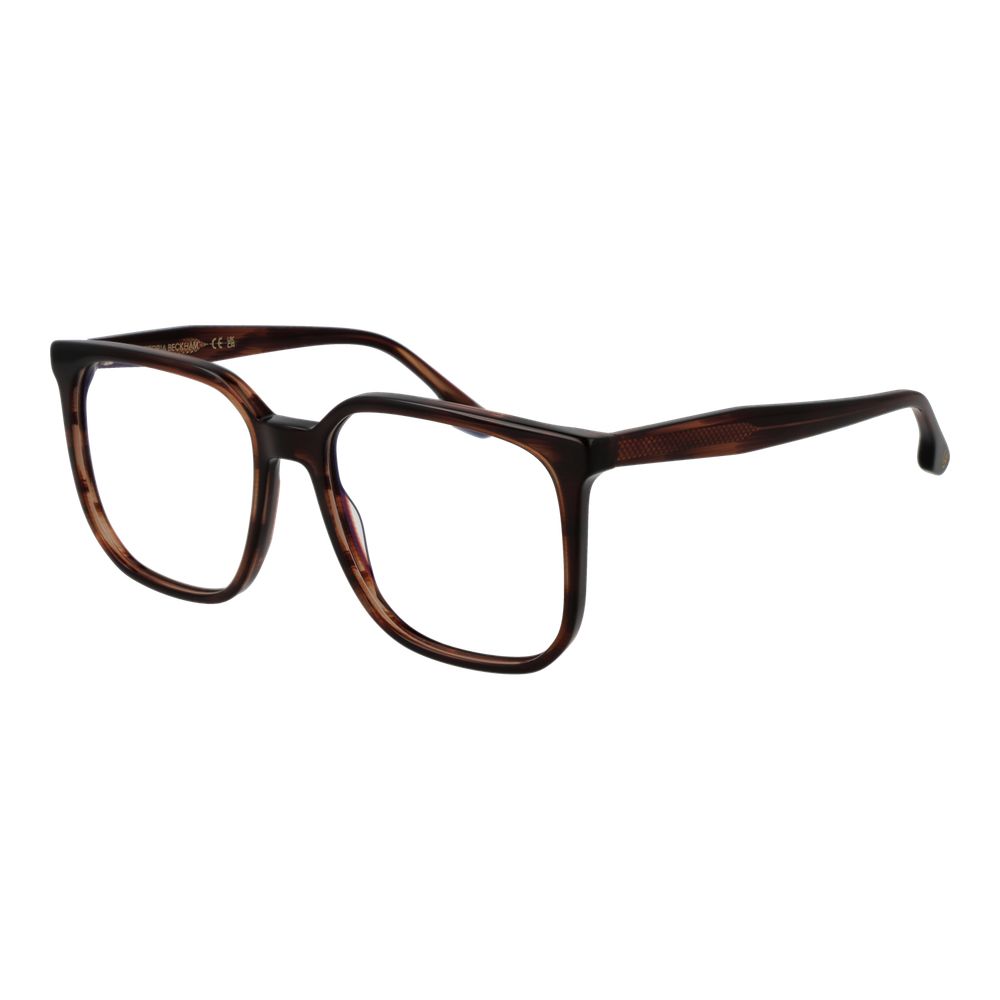 Victoria Beckham Brown Acetate Glasses Women's (Frames)