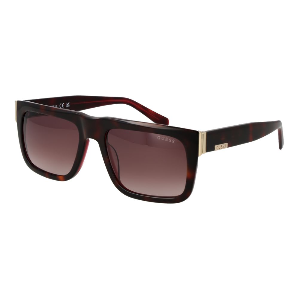 Guess Brown Acetate Men's Sunglasses