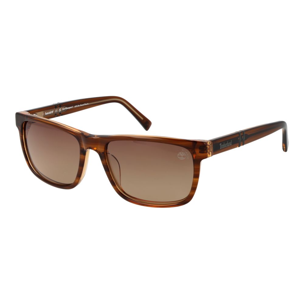 Timberland Brown Acetate Men's Sunglasses