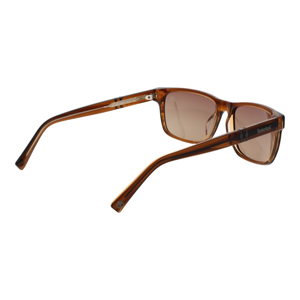 Timberland Brown Acetate Men's Sunglasses