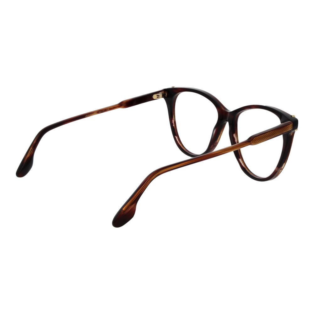Victoria Beckham Brown Acetate Glasses Women's (Frames)