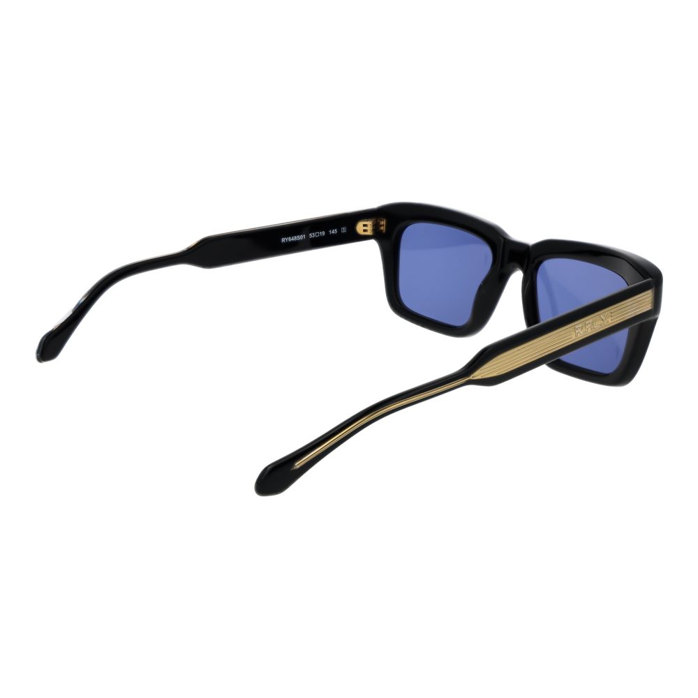 Replay Black Acetate Men's Sunglasses