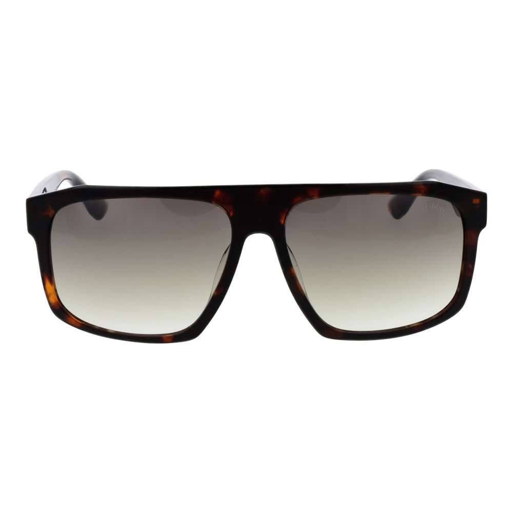 BMW Brown Plastic Men's Sunglasses