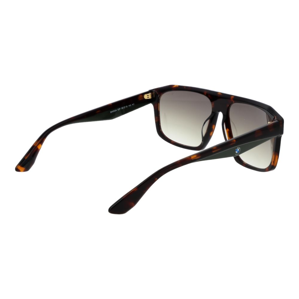 BMW Brown Plastic Men's Sunglasses