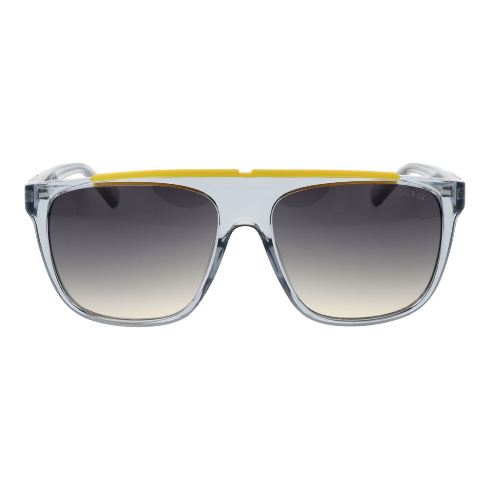 Guess Gray Plastic Men's Sunglasses