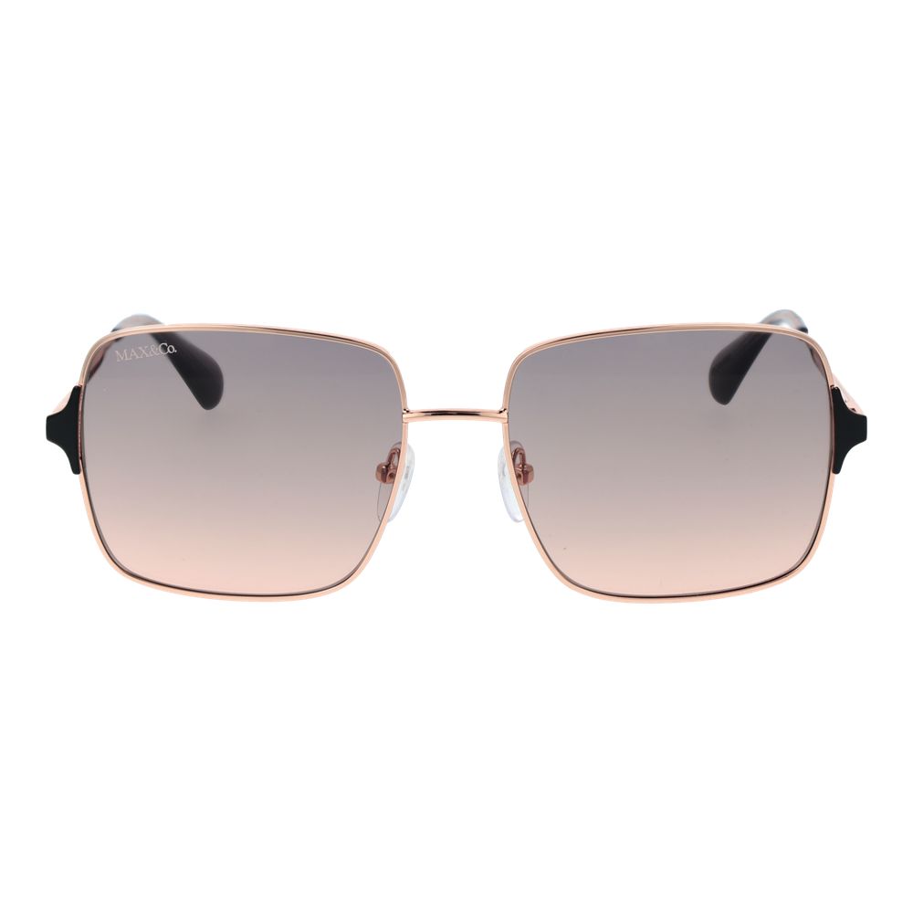 Max & Co Rose Gold Metal Women's Sunglasses