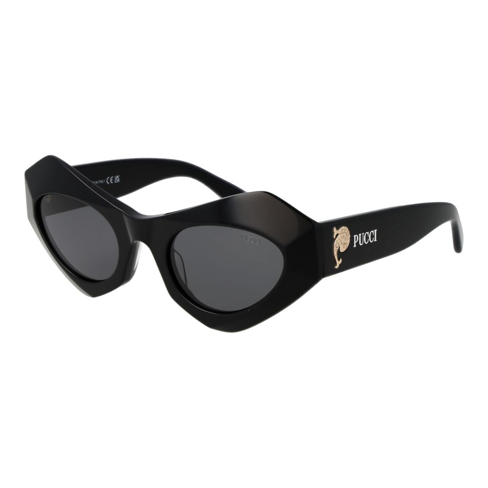 Emilio Pucci Black Plastic Women's Sunglasses
