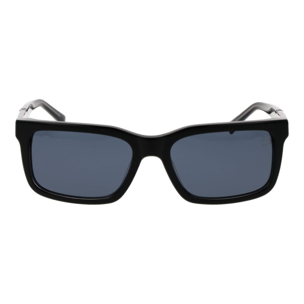Timberland Black Plastic Men's Sunglasses