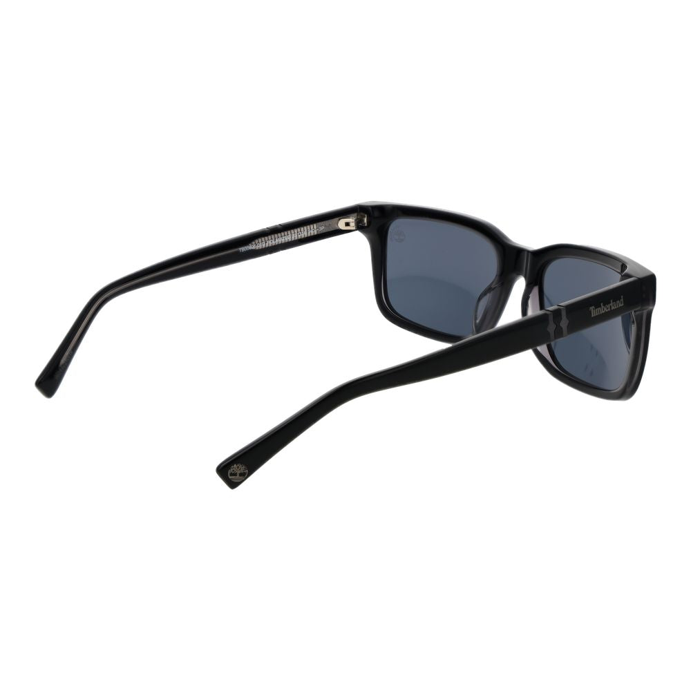 Timberland Black Plastic Men's Sunglasses